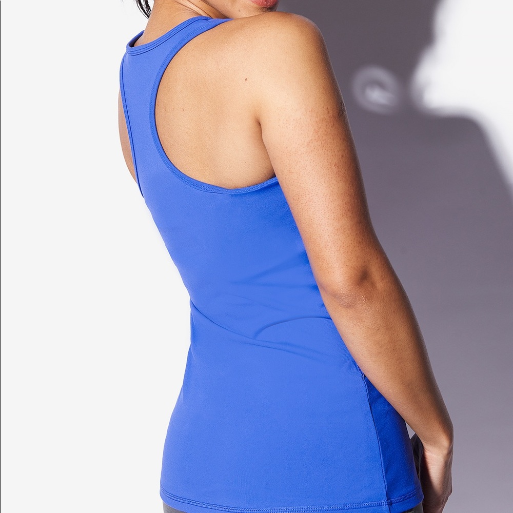 Ashy Bines Jess Workout Tank Top - Blue